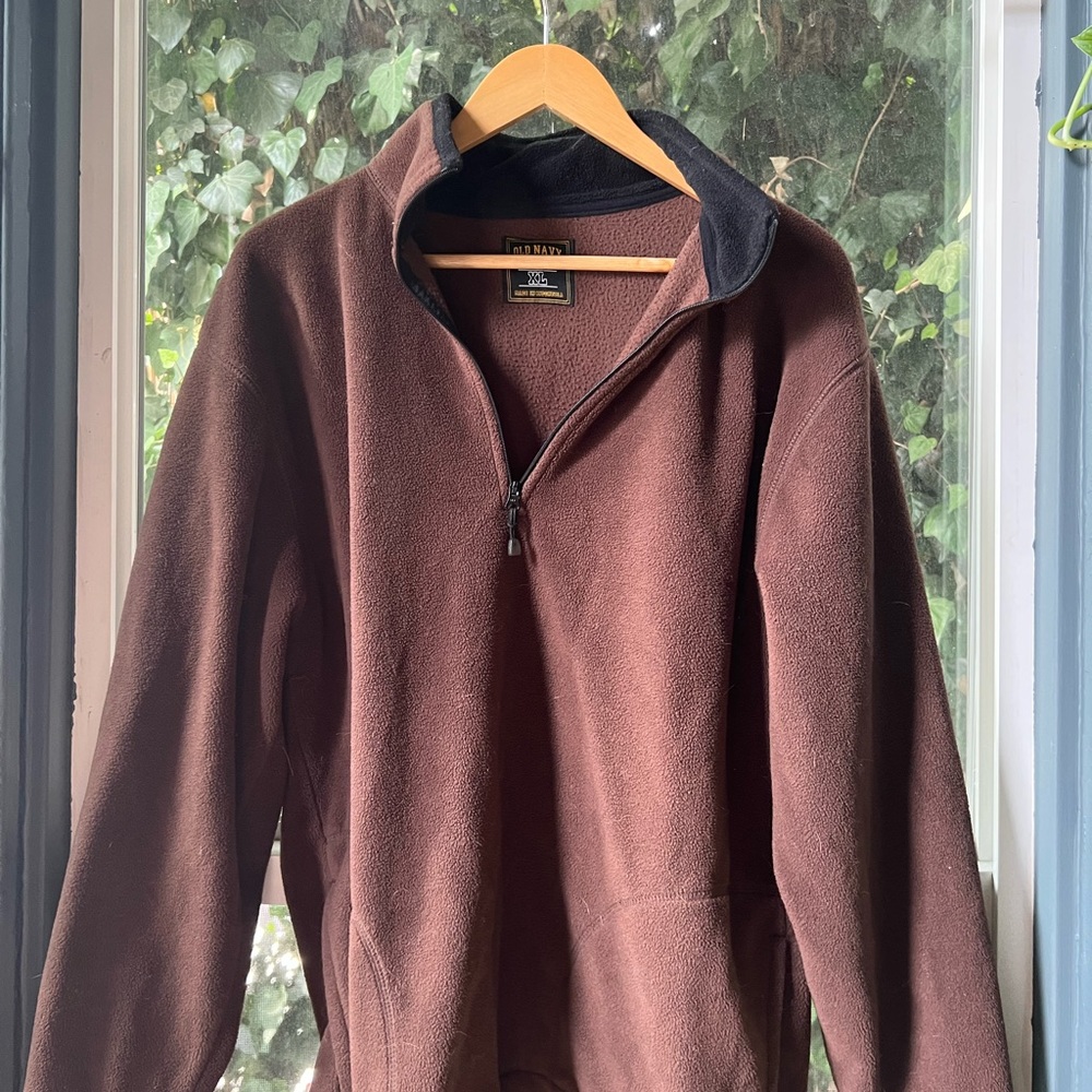 Vintage old navy quarter zip